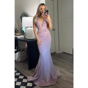 All My Heart Sleeveless Maxi Dress: Dusty Lavender