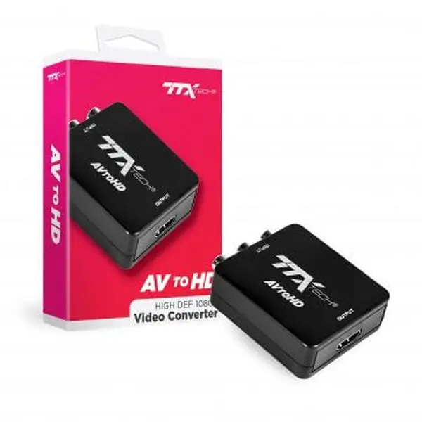 AV to HDMI Converter: Revive Retro Consoles with 720p/1080p HD