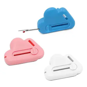 3Pcs Magnetic Seam Guide for Sewing Machine with Seam Rippers, Multifunctional Hemmer Guide with Scale, Stitch Remover Tool, Universal Sewing Accessories and Supplie