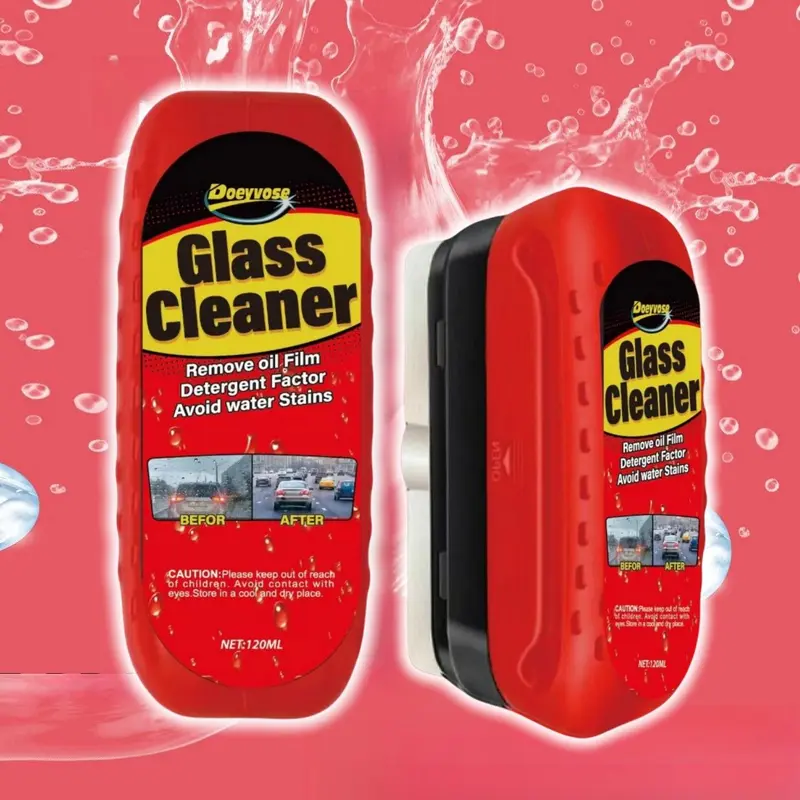 Car Glass Oil Film Cleaner, Car Windshield Oil Film Remover, Rainproof Cleaning Glass Brush, Universal Car Wash Accessories, Car Cleaning Agent, Car Cleaning Supplies