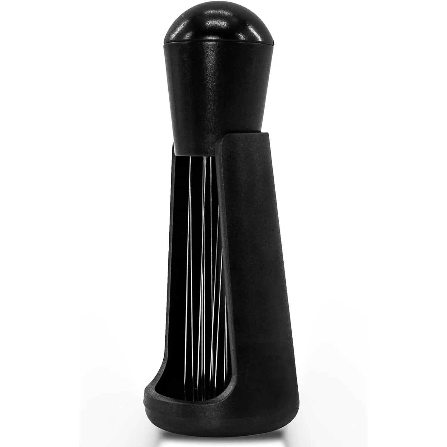 WDT Tool for Espresso - 12 x 0.4mm Coffee Stirrer with Stand, Distributes Evenly, Easy Cleaning, Frost Finish, Split Shape Coffee Accessory