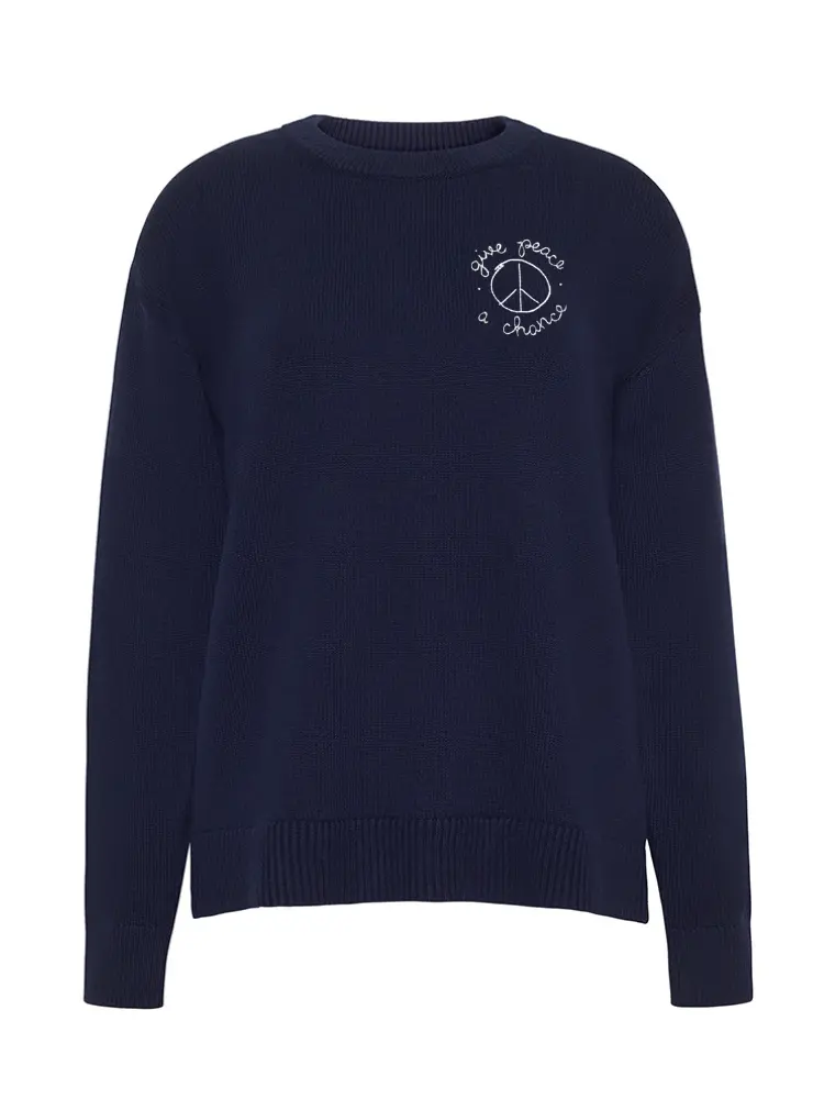 "give peace a chance"  Maxine Sweater