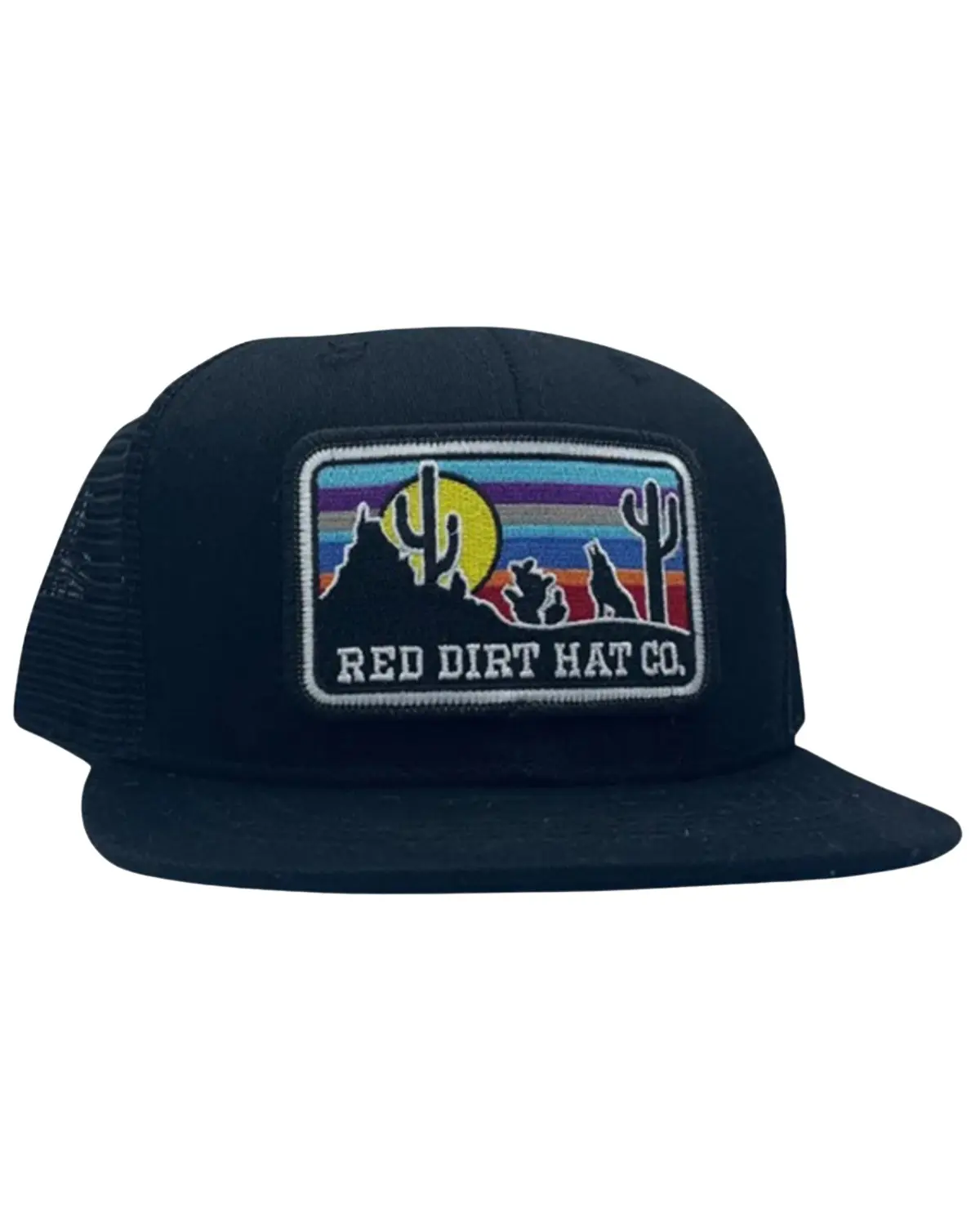 Red Dirt Hat Unisex Coyote Desert Scene Ball Cap - Rdhc-135