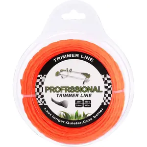 0.095 Inch 160 ft AL2450S  Twist String Orange for EGO 15-Inch String Trimmer