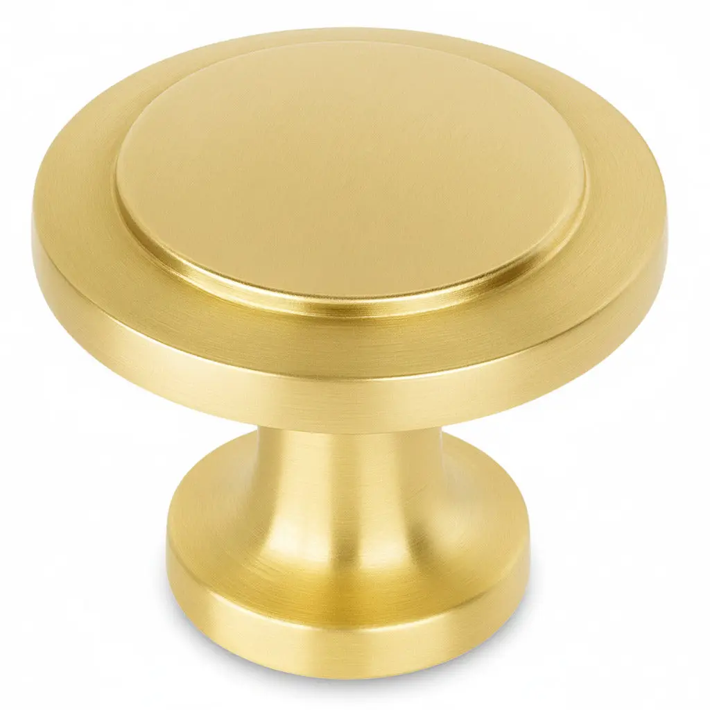 Cosmas 5560BB Brushed Brass Cabinet Knob