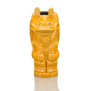 Geeki Tikis Star Wars Jar Jar Binks Ceramic Mug | Holds 18 Ounces