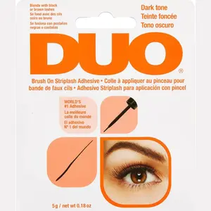 DUO Brush-On Lash Adhesive With Vitamins [DARK]