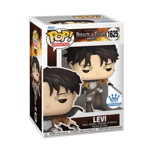 Funko Pop! Attack on Titan - Levi with Swords #1625 Exclusive (Sticker may vary) Collectible Pop Vinyl Figure