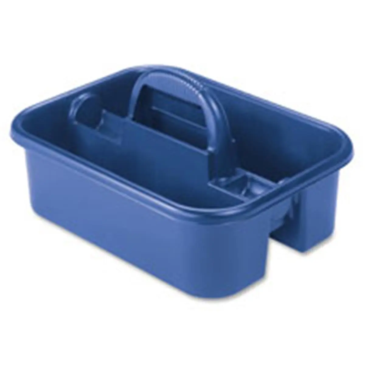 212 MAIN Durable Plastic Sewing Organizing Tool Tote Caddy - Handheld Tool Storage Organizer, 13.75in x 18.25in x 8.75in Blue, Deep Slots, Holds Supplies for Sewing Kits