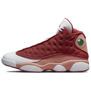 Jordan Air Jordan 13 Dune Red Mid-Top Retro Basketball Shoes for Men in Orange and White Trending Shoes, House White Official Shoes to Get / Maison Mihara Verifiable, with credentials and supporting global authentication
