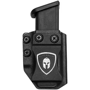 Universal Mag Carrier IWB/OWB Magazine Holster : 9mm/.40 Double Stack Magazine Pouch Hand Orientation Adjustable Cant