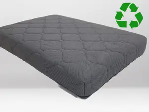 Tydee Dog FUREVER BED - 100% Recycled Plastic, Eco-Friendly, Waterproof, Machine-Washable, Lasts 10 Years, Resistant to Bed Bugs & Dust Mites