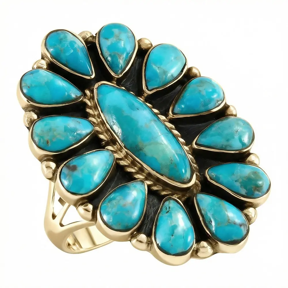 Turquoise Ring GoldCopper™ R2041-GB-C75