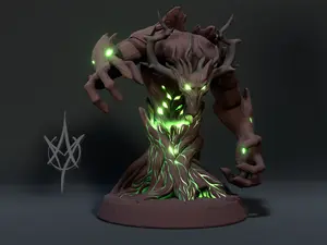 Barkfiend - Tree Demon - 3D printed - Primed or Unprimed