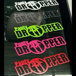 Panty Dropper Decal Sticker for Trucks & Cars! Fits Ford, Chevy, Dodge, Honda, SUV & more  Perfect funny gift for him or her  Great car mod for lifted trucks, muscle cars & street builds