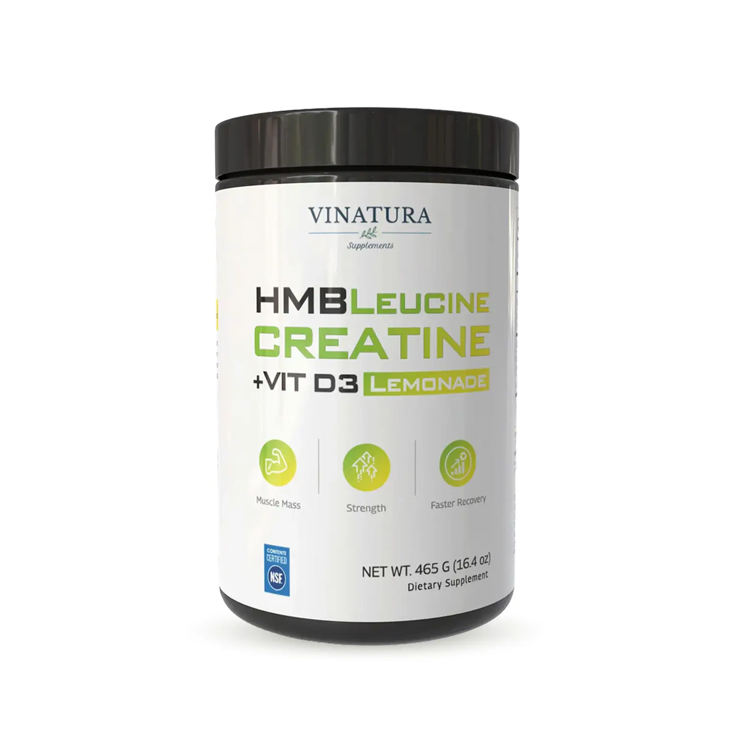 HMB Leucine Creatine Powder with Vitamin D3 - Lemonade