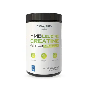 HMB Leucine Creatine Powder with Vitamin D3 - Lemonade