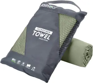 Rainleaf Microfiber Towel Perfect Travel & Gym & Camping Towel. Quick Dry - Super Absorbent - Ultra Compact - Lightweight. Suitable for Trip, Beach, Shower, Backpacking, Pool Rainleaf