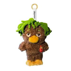 Bayou Plush Duck Keychain, Cute Stuffed Animal Charm, Adorable Accessory for Bags & Keychains