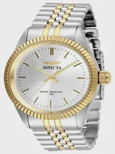 Invicta Specialty Men’s Watch 43mm Two Tone Stainless Steel Gold Bezel | 0387