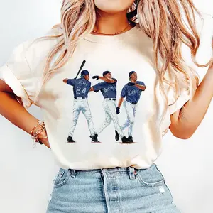 Ken Griffey Jr. Shirt, Legendary Baseball Graphic, Retro Sports Tee, Iconic Player Fan Outfit, Comfort Colors T-Shirt