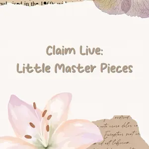 Claim Live Little Master Pieces-Handmade Polymer Clay Earrings - Lightweight & Hypoallergenic - stainless steel