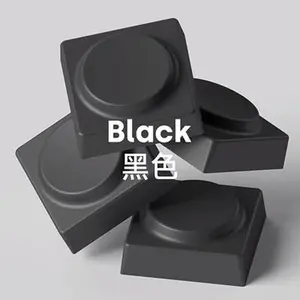 Stock Quality DOYS Toys KEYCAPS Clear Frosted PC Keycaps (B KIT,PBT Solid Black)