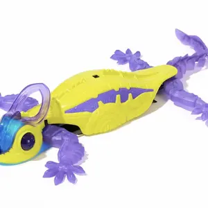 Hex Bots RC Wall and Floor Crawling Glowing Chameleon
