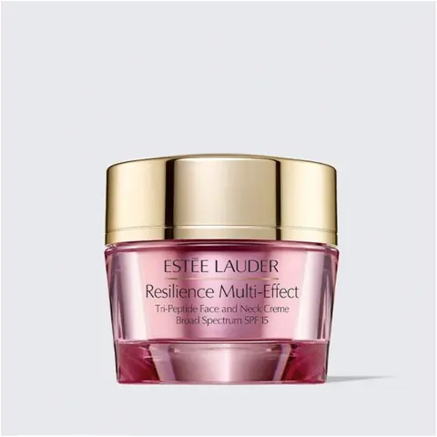 [Estée Lauder] Resilience Multi-Effect Moisturizer Tri-Peptide Face and Neck Creme SPF 15 | Plumping & Anti-Aging | Firming Cream