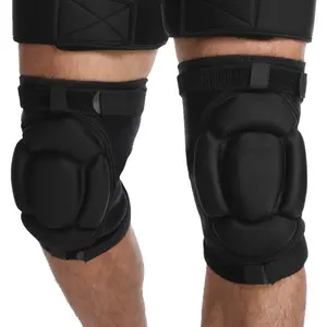 Thickened Anti-Impact Ski Knee & Hip Pads Set, Adjustable Warm Protective Gear for Skiing, Ice Skating & Winter Sports