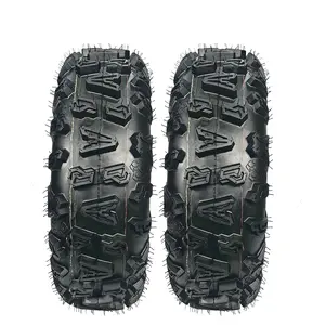 Gaomon 2-Pack 25x8x12 Tubeless ATV/UTV Tires, 4-Ply Durable Rubber, Deep Tread, Mud Grip, Heavy-Duty All-Terrain Off-Roading Tires for Mud & Trail Riding