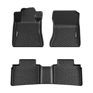 GARVEE Floor Mats for Nissan Altima 2019-2025, TPE All Weather Altima Custom Fit Front 1st & 2nd Row Floor Liner, Black