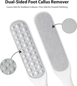 Professional Callus Remover for Feet & Foot File - Gentle on Skin, Pedicure Tool for Hard Skin, Rough & Cracked Heels - Wet/Dry Use Foot Scraper & Dead Skin Remover