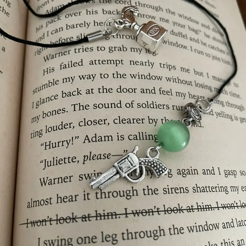 Aaron Warner Bookmark - Tahereh Mafi Shatter Me Series by Juliette Ferrars - Dystopian Elements & Resistance Themes