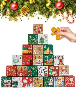 Mini Advent Calendar Boxes with 3D Printed Minis Inside - 24 Days of Delightful Surprises for Your Family