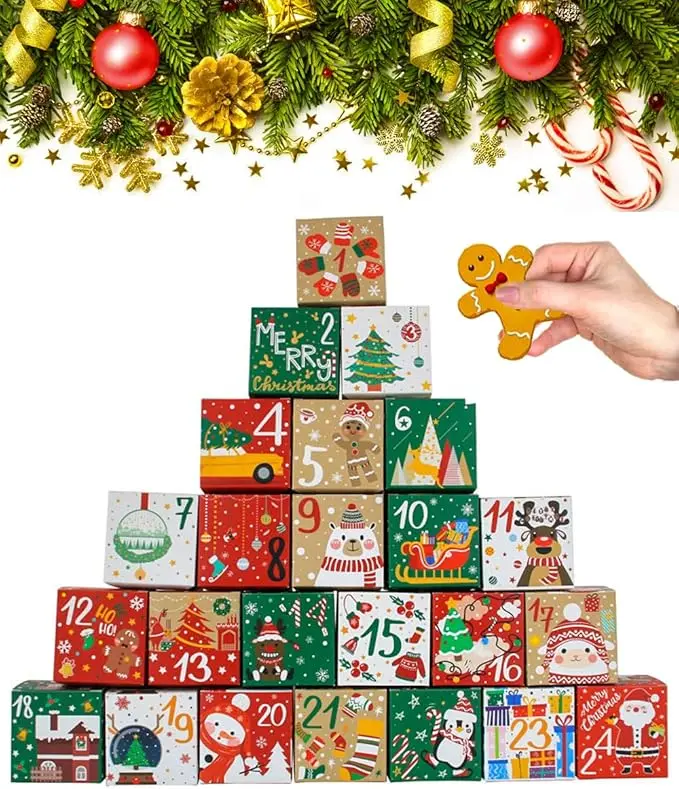 Mini Advent Calendar Boxes with 3D Printed Minis Inside - 24 Days of ...