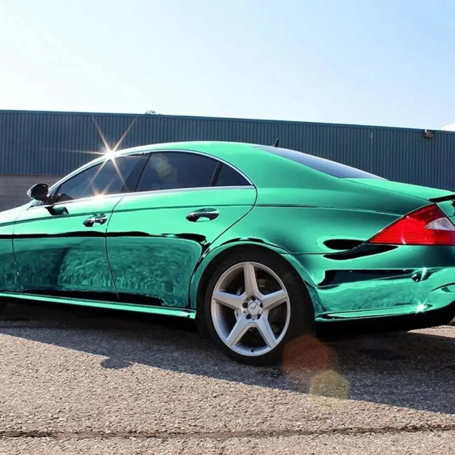 Green Mirror Vinyl wrap