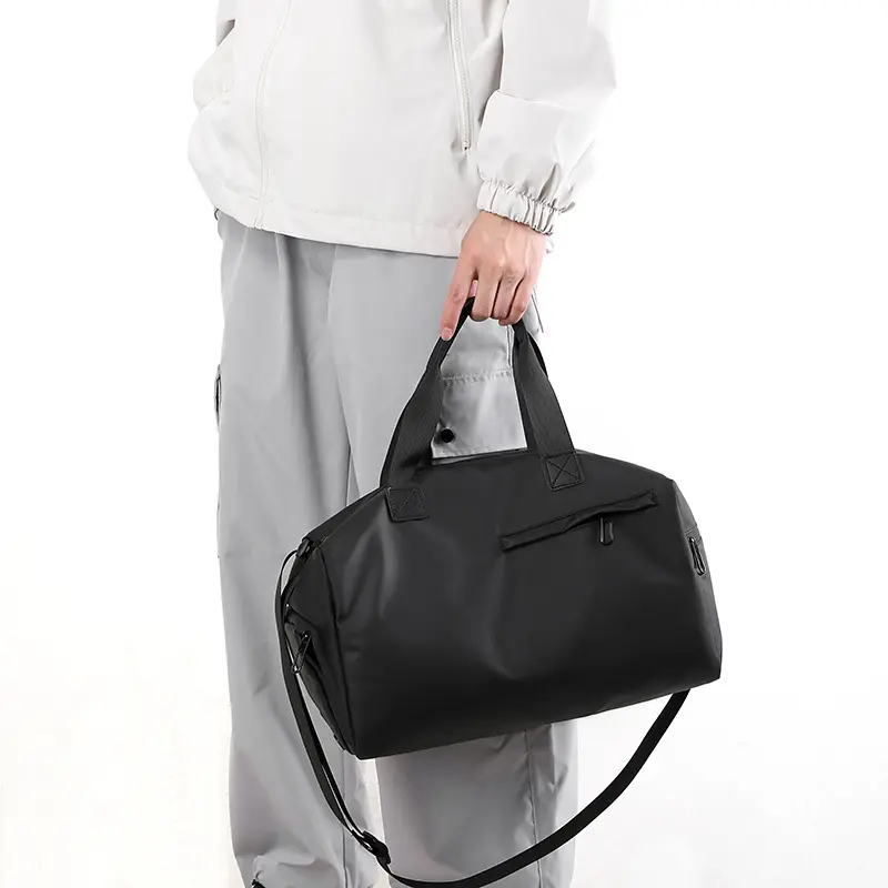Men's Large Capacity Sling Duffle Bag, Casual Crossbody Shoulder Gym Travel Bag with Dry Wet Separation, Ideal Gift for Short Trips & Fitness