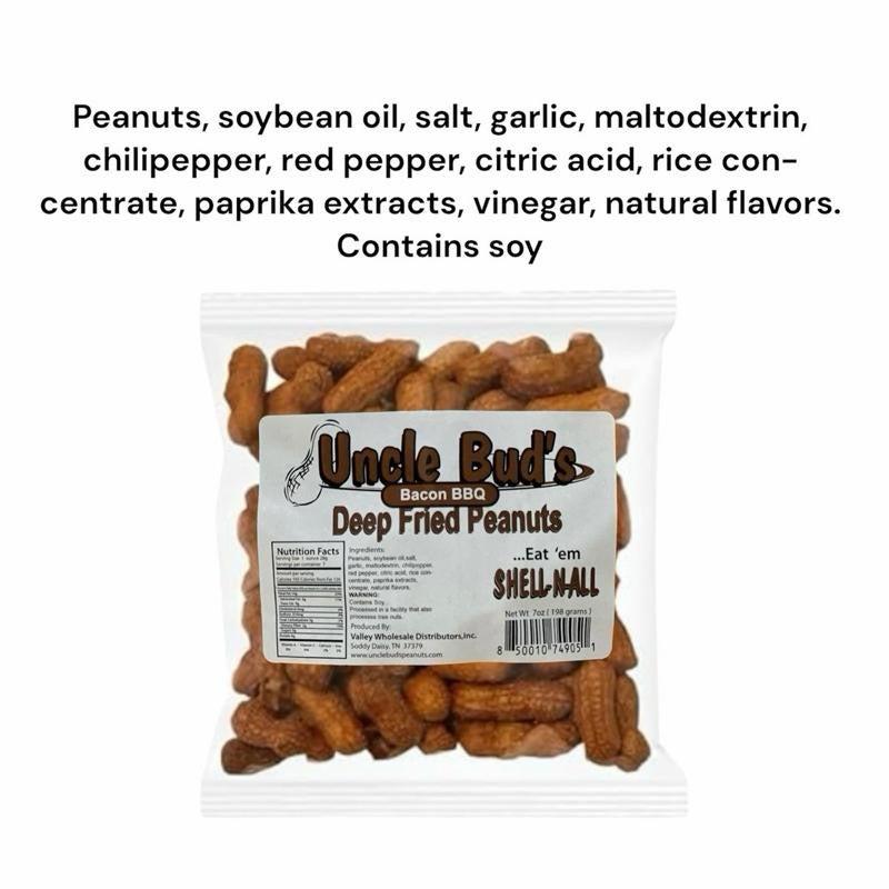 Uncle Bud's Deep Fried Peanuts Sampler Pack