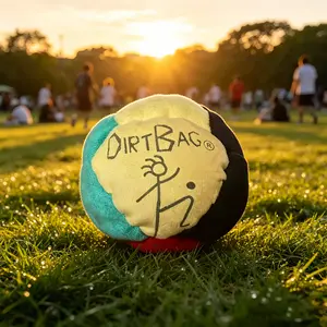 Suede Dirt Bag Hacky Sack Footbag Crochet Juggling Ball Outdoor Beach Party Game Kick Toy TikTok Viral Gift for Teens Adults Beginners Freestyle Footbag Skill Training Backyard Travel Fun Gift