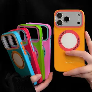 Starry Night Solid Color Magnetic Case – Compatible with iPhone 17 Pro Max, iPhone 16, and iPhone 15 Pro – Unique Personalized Design