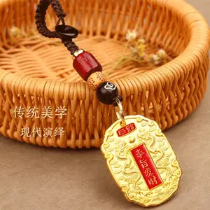 Creative Fortune-Attracting Dragon Pendant Amulet for the Year of the Snake Traditional Modern