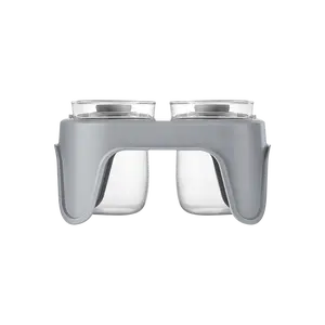 BUYDEEM Original Steamer Pot Accessories - Double Stew Pots with Rack for A500, G55, G56, G56A Models - Genuine Replacement Parts for Double Boiling & Steaming