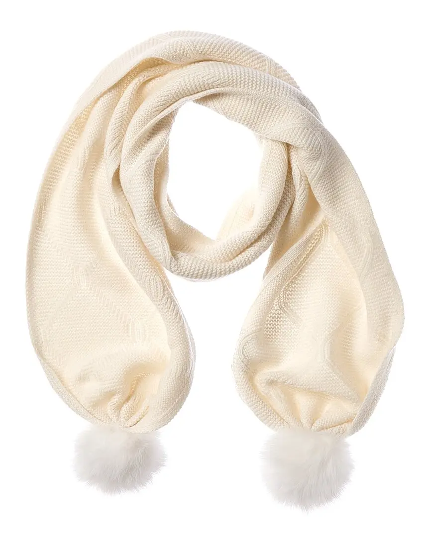 Forte Cashmere Luxe Cable Cashmere Scarf