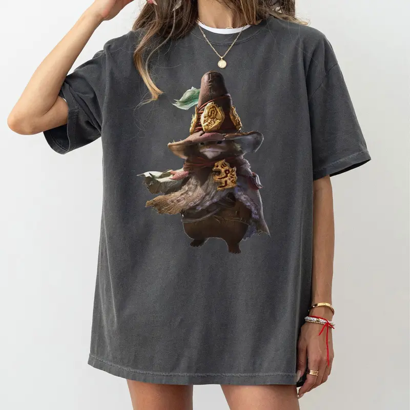 Rove WudWud Monster Hunter Wilds Shirt, Monster Hunter Wilds Vintage Graphic Tee, Fantasy Adventure Unisex Gift for Her, Video Game Shirt