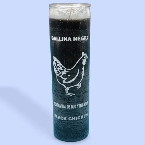 Black Chicken Wax Candle, Home Decor & Home Supplies Item