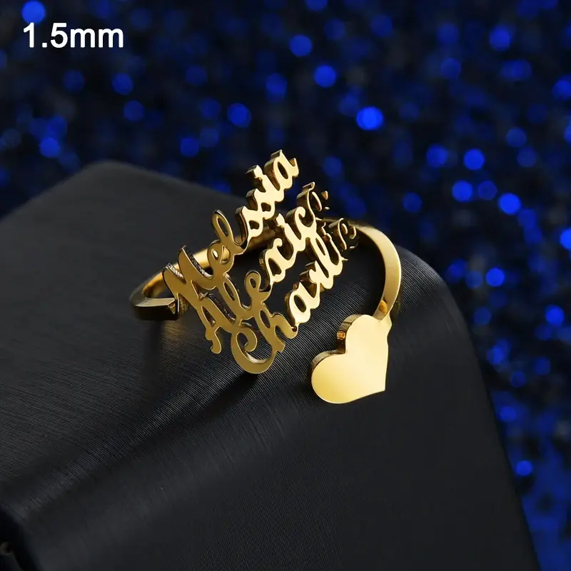 36 Styles Custom Name Ring For Men Women 36 Styles Custom Name Ring For Men Women