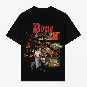 Bone Thugs N Harmony Band Shirt- Vintage Casual Fashion Graphic Tee - 100% Cotton Unisex Printed T-shirt - Hip hop Shirts W