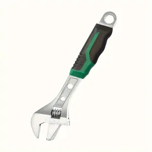1pc Handheld Tool Anti-Slip Adjustable Monkey Wrench, Multi-Functional Screwdriver, Ideal for Various Tools, Durable Design