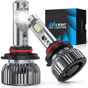 Nilight 9006/HB4 LED Headlight Bulbs E30 Series 30W 14000LM 6500K IP67 500% Brighter Than Halogen 2 Bulbs, Car Led Light, Led Headlamp